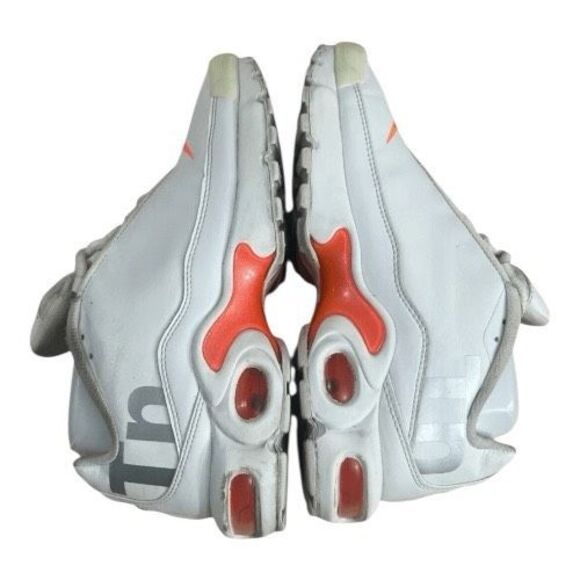 Nike Air Max Plus TN SE Youth Sneakers White Orange Trainers Size 7Y Running - Picture 5 of 13
